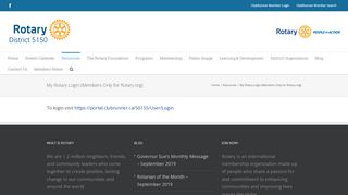 
                            5. My Rotary Login (Members Only for ... - Rotary …