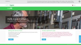 
                            4. My Schneider Electric Mobile - Login