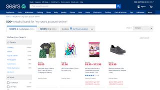 
                            5. My Sears Account Online