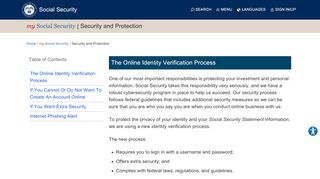 
                            3. my Social Security | Security and Protection | Social Security ...