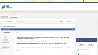 
                            9. My SSE Airtricity login - Boards.ie