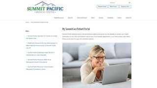 
                            8. My SummitCare Patient Portal – Summit Pacific Medical Center