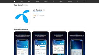 
                            3. ‎My Telenor on the App Store