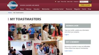 
                            4. My Toastmasters - Toastmasters International