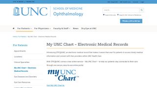 
                            7. My UNC Chart - Electronic Medical Records | Department of ...