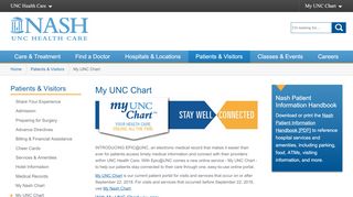 
                            6. My UNC Chart - nashunchealthcare.org