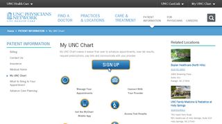 
                            5. MY UNC Chart - UNC Physicians Network