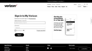 
                            3. My Verizon Log In | Verizon Wireless