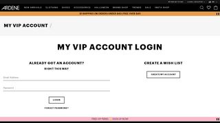 
                            4. My Vip Account Login - Ardene