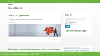 
                            9. My VMware - Get Personalized Support Quickly and …