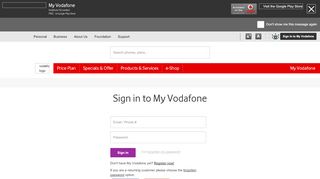 
                            10. My Vodafone Login