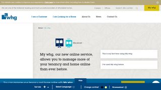 
                            1. My whg - whg online account | whg Housing Association