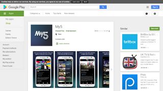 
                            3. My5 – Apps on Google Play