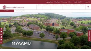 
                            1. myAAMU - Alabama A&M University