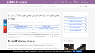 
                            6. MyAARPMedicare Login AARP Medicare Plans - bulletintech.com