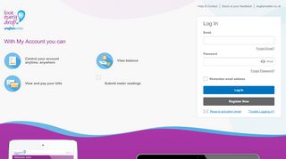 
                            4. MyAccount - Login - Anglian Water