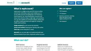 
                            1. myAccount - Welcome to revenue.ie