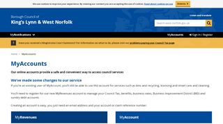 
                            2. MyAccounts | Borough Council of King's Lynn & West Norfolk