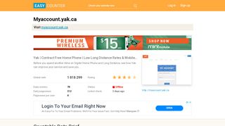 
                            2. Myaccount.yak.ca: Yak | Contract Free Home Phone | Low ...