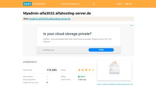 
                            1. Myadmin-alfa3032.alfahosting-server.de: phpMyAdmin