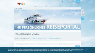 
                            2. MyAIDA: alle Reiseinformationen & individuelle Reiseplanung ...