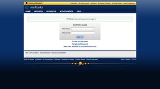 
                            4. myAlaska - Login - PFD Online