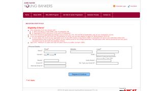 
                            6. myAmcat Form | Axis Bank | myamcat.com