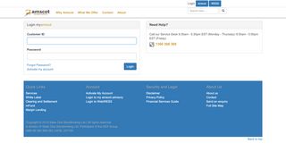 
                            7. myAmscot login | amscot Advisor Services