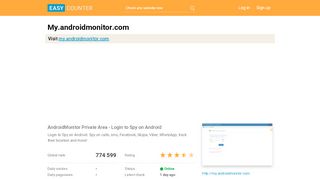 
                            5. My.androidmonitor.com: AndroidMonitor Private Area - Login ...