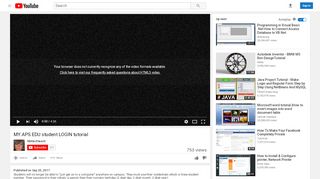 
                            6. MY.APS.EDU student LOGIN tutorial - YouTube