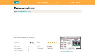 
                            3. Myau.amarujala.com: Welcome to AmarUjala Intranet