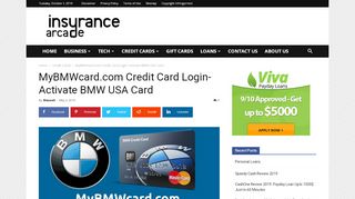 
                            1. MyBMWcard.com Credit Card Login 2019 - Activate BMWUSA Card