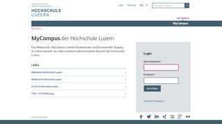 
                            1. MyCampus | Hochschule Luzern