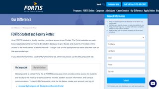 
                            7. MyCampusLink Portal - Fortis College