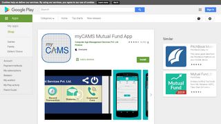 
                            1. myCAMS Mutual Fund App - Apps on Google Play