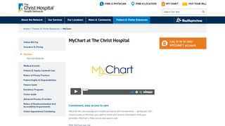 
                            2. MyChart at The Christ Hospital