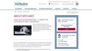 
                            7. MyChart | Houston Methodist