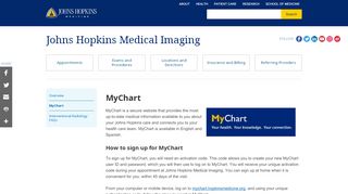 
                            3. MyChart | Johns Hopkins Medical Imaging