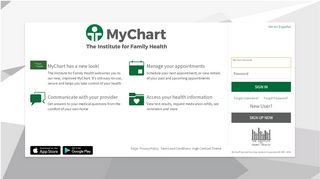 
                            6. MyChart - Login Page - MyChartMyHealth