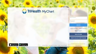 
                            4. MyChart - Login Page - TriHealth