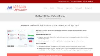 
                            5. MyChart Online Patient Portal | Alton MultiSpecialists