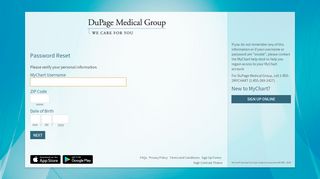 
                            7. MyChart - Password Reset Page - DuPage Medical …