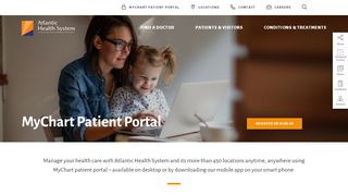 
                            7. MyChart Patient Portal - Atlantic Health System