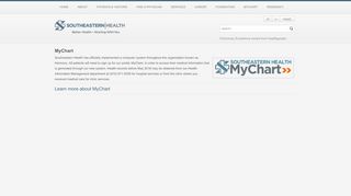 
                            4. MyChart - Southeastern Health