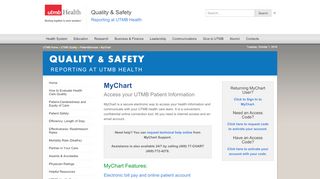 
                            3. MyChart | UTMB Quality | UTMB Health