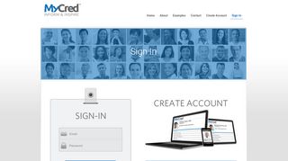 
                            5. MyCred | Sign-In