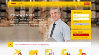 
                            8. MyDHL offers solutions for shipping, tracking, billing and more ...