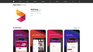 
                            4. MyDialog on the App Store