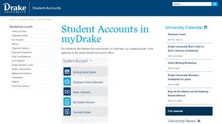 
                            2. myDrake Portal - Drake University