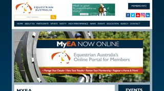 
                            6. MyEA | Equestrian Australia